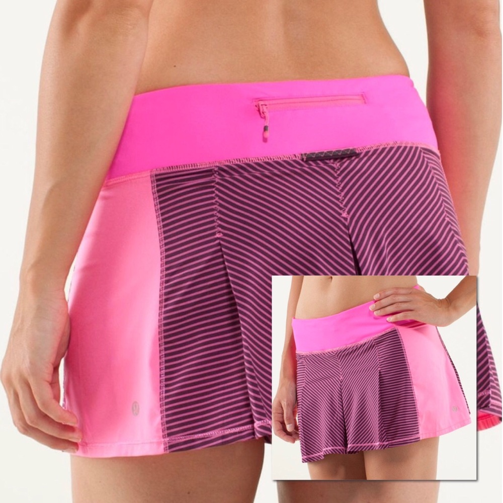 SOLD Lululemon Fast Cat Skirt Hyper Raspberry - Picture 7 of 8